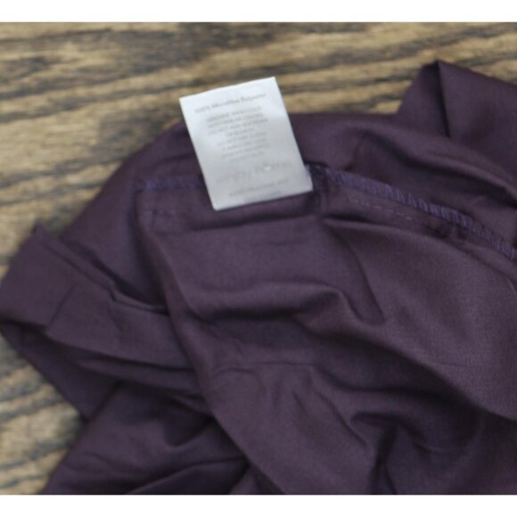 NEW ienjoy 4-Piece Polyester Sheet Set with Pillowcases Purple King - Picture 3 of 3
